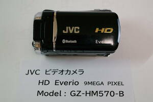 JVC GZ-HM570-B Everio デジタル ビデオ カメラ 本体のみ■JH3