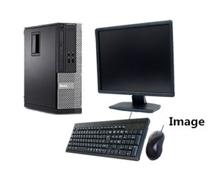 ポイント5倍 中古パソコン Windows XP Microsoft Office Personal 2010付 19型液晶セット DELL Optiplex Core i5/4G/新品SSD 480GB/DVD-ROM