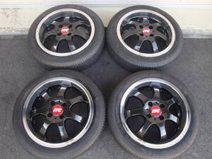 軽四・軽トラに!レイズ ITC 15インチアルミ+BS B250 165/55R15 4本セット!!