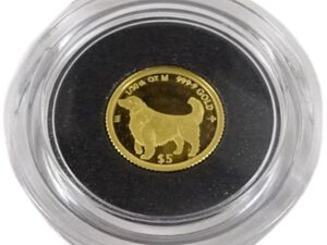 純金ゴールデン レトリーバー コイン 金貨 限定DOG COIN 1/30oz $5 専用ボックス入り 贈答品に