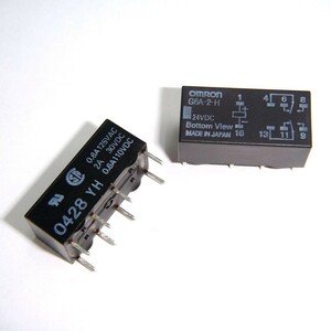 リレー 24VDC G6A-2-H OMRON 500個