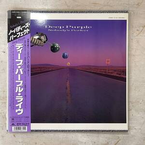 3745【LPレコード】帯付/Deep Purple - Nobody