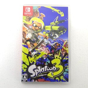 ★中古★Nintendo Switchソフト スプラトゥーン3 (スプラ/ニンテンドー/スイッチ/スイッチソフト)★【GM646】