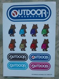 アウトドアプロダクツ シール ステッカー OUTDOOR PRODUCTS SEAL STICKER 