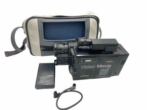 ビデオカメラ Victor GR-C7 ハードケース付き バッテリーパック レトロ 付属品 H0265 VHS-C 1円スタート