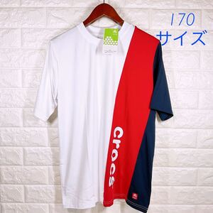 新品　crocs Tシャツ　170サイズ　ホワイト系