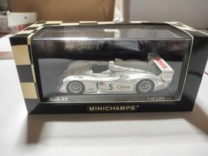 未開封　1/43 ミニチャンプス アウディ R8 ルマン 24h 2003 ミニカー Minichamps Audi R8 #5 24h Le Mans 2003