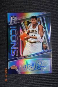 Antonio McDyess 2018-19　Panini Spectra Icons Autographs Prizm #48/75