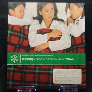 ☆未開封CD☆ X’MAS MINI ALBUM Wish / deeps 初回限定盤(大型ポスター封入)