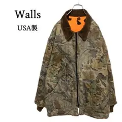 ☆Walls☆ USA製 リバーシブル リアルツリーカモ柄ジャケット C4110