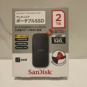 SDSSDE30-2T00-J26 [サンディスク ポータブルSSD SDSSDE30-****-J26 2TB]