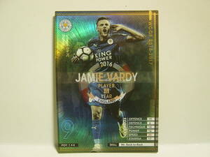 WCCF 2016-2017 POY ジェイミー・バーディ　Jamie Vardy 1987 England　Leicester City 16-17 England Player of the Year
