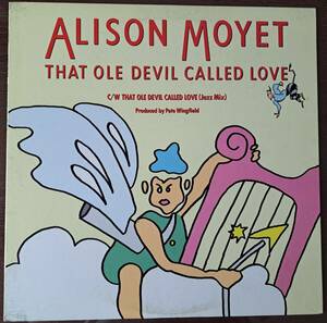 【12inch SINGLE洋楽】ALISON MOYET - THAT OLE DEVIL CALLED LOVE (アリソン・モイエ - ザット・オール・デヴィル・コールド・ラヴ)