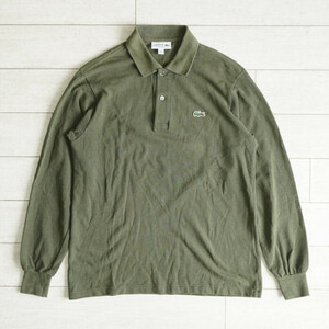 ★日本製 Lacoste ラコステ 長袖ポロシャツ size3 L1313A★