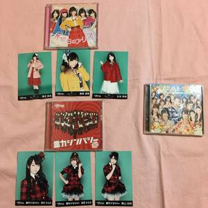 AKB48　CD　写真付き　水曜日のアリス　重力シンパシー　TEAM-Z ORIGINAL SOUND TRACK 　横山由依　渡辺麻友　松井玲奈