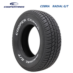 送料無料 クーパー サマータイヤ COOPER COBRA RADIAL G/T.RWL コブラ ラジアル G/T.RWL 255/60R15 102T 【1本単品 新品】