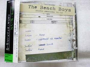 CD　ビーチボーイズ　BEACH BOYS studio sessions 