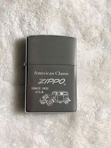 ZIPPO ジッポー　オイルライター　アンティーク　ビンテージ　ヴィンテージ　1996年製 未使用品　車　喫煙具　タバコ　たばこ　煙草