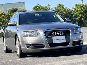 【諸費用コミ】返金保証付:2006年 アウディ A6アバント 3.2 FSI クワトロ 4WD AA評価4.5点、走行5万キロ台 ローダウン