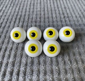 【送料無料】ドール用グラスアイ18mm　3点セット★ No.173