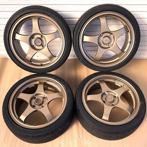 管i250149-01 TECNO MOTOR WORKS ENKEI TMW テクノモーターワークス ホイール 17×7J 4H PCD 114.3 ET42（14×4）