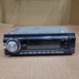 JVC WMA MP3 CDレシーバー KD-C505-B 線切れ有 動作未確認 ジャンク