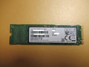 ★☆1円 ～スタート☆Samsung SSD PM871b M.2 2280 MZ-NLN256C 256GB 使用時間:8894H☆★