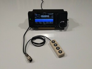 【送料無料・新品】 ICOM IC-705, IC-905 をスタンドマイクで運用する為の変換ケーブル（ショート20cm）＆リモコン SM-30, SM-50, HM-219他