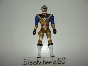 Power Rangers Super Ninja Steel Gold Ranger Action Figure Bandai Saban 2016 5" 海外 即決