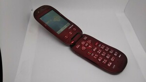 M043 docomo FOMA らくらくホン F-07A FUJITSU 富士通/ガラケー/ケータイ 簡易動作確認＆簡易清掃＆初期化OK 判定○ 現状品 送料無料　