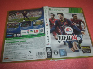  中古 XBOX360 ＦＩＦＡ１４ ワールドクラス サッカー 動作保証 同梱可