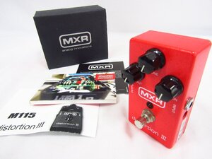 MXR distortionIII M115 ディストーション 箱説付き 中古品 ◆090016