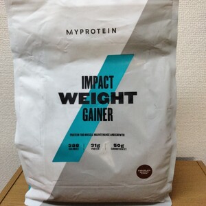 マイプロテイン ウエイトゲイナー myprotein チョコレートスムーズ味　　1