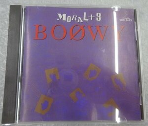 ★現状品 CD MORAL+3 BOOWY グッズ