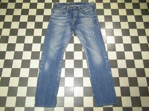 ★EDWIN Europe×EDWIN Japan★良品　日本製　EV80　30×33　SELVAGE DENIM　スキニーデニムパンツ　スペシャルモデル