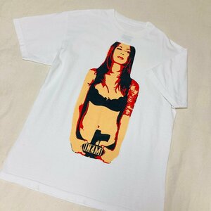 IN4M　USA製　キャラクター プリント　Tシャツ　ホワイト/白　MEDIUM