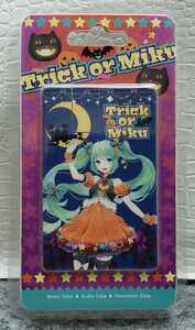 T10/ 「 Trick or Miku 」音楽入り カード型USBメモリ 初音ミク