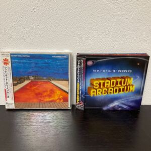 【中古品】RED HOT CHILI PEPPERS(レッド ホット チリ ペッパーズ) CD2枚セット『CALIFORNICATION』『STADIUM ARCADIUM』日本国内盤