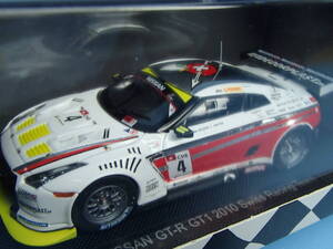 エブロ 1/43　ニッサン GT-R GT1 2010 #4 Swiss Racing Team　（44356）