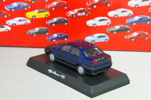 京商 1/64 アルファロメオ アルファ 155 ブルー アルファロメオ ミニカーコレクション1 Kyosho 1/64 Alfa Romeo Alfa 155 blue