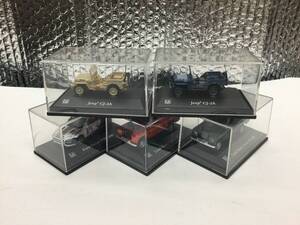 ◎　HONGWELL ミニカー　5台　まとめて　★ Jeep ランドローバー　フォード フォーカス　現状品 ★ 1円スタート！！