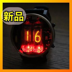 ■ウクライナ製■ニキシー管 腕時計 Nixie tube watch IN-16 真空管ウォッチ チューブ IN16 c281