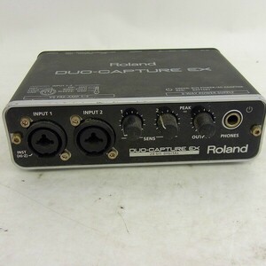 P704-Y30-1344 Roland ローランド オーディオインターフェイス DOU-CAPTURE EX UA-22 現状品②