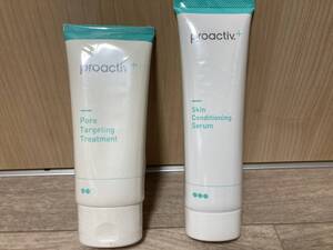 送料無料 新品未開封 プロアクティブ トリートメント×1 セラム×1 proactiv+ プラス 90g/ステップ2・3/美容液/クリーム　未使用品