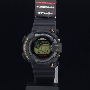 1円～ 未使用 カシオ G-SHOCK ブラック/ゴールド フロッグマン ３５周年記念 GF-8235D-1BJR 樹脂・GP メンズ ソーラー 箱タグ 定価5.1万