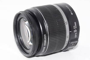 【外観特上級】キャノン Canon ZOOM LENS EF-S 18-55mm F3.5-5.6 IS　#j4640