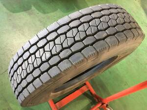 s105-4-2 ☆245/80R17.5 BS M800 中古1本♪ 2019年製 残溝13ｍｍ ブリヂストン スペア用に！ k60