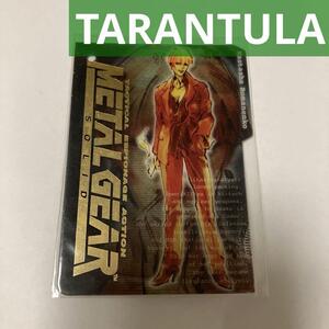 METAL GEAR SOLID TRADING CARD No.009 TARANTULA ナスターシャロマネンコ ナスターシャ・ロマネンコ