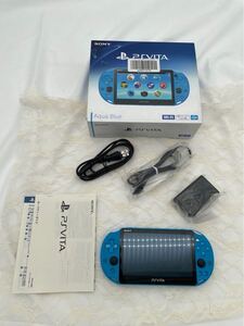 SONY ソニー PSVITA 本体 Wi-Fiモデル アクア・ブルー PCH-2000 ZA23　