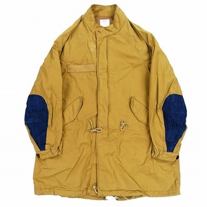 ビズビム visvim 21SS SIX-FIVE FISHTAIL PARKA M-65 フィッシュテール パーカー モッズ コート 古布 コフ 3 マスタード 0121105013015 a5